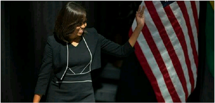 Michelle obama is thrilled